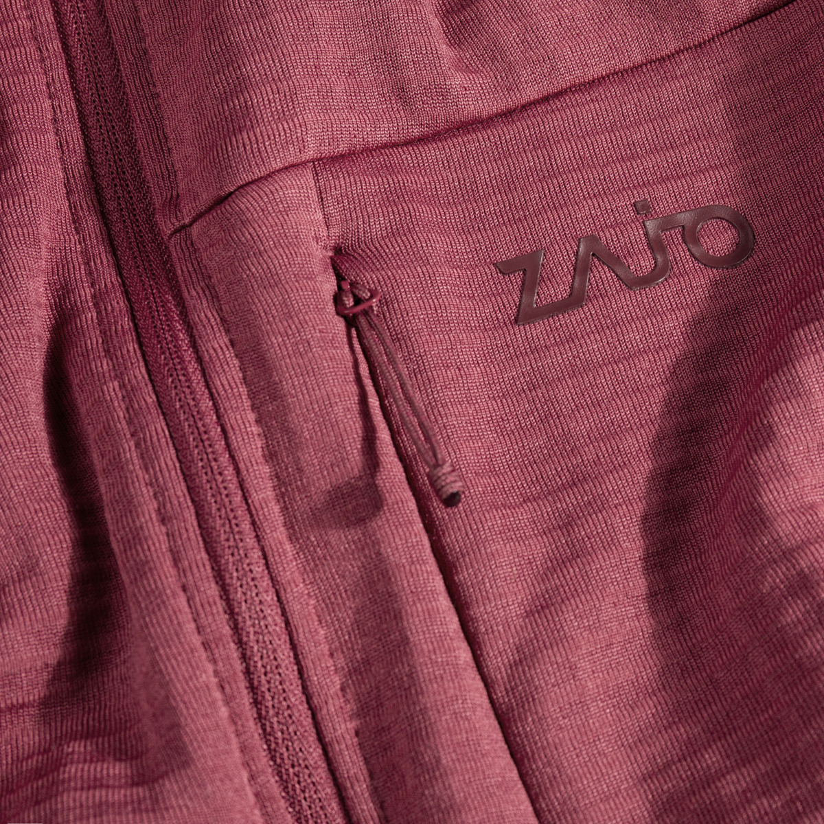 Kovri Men's Merino Grid Jacket — Earth Red