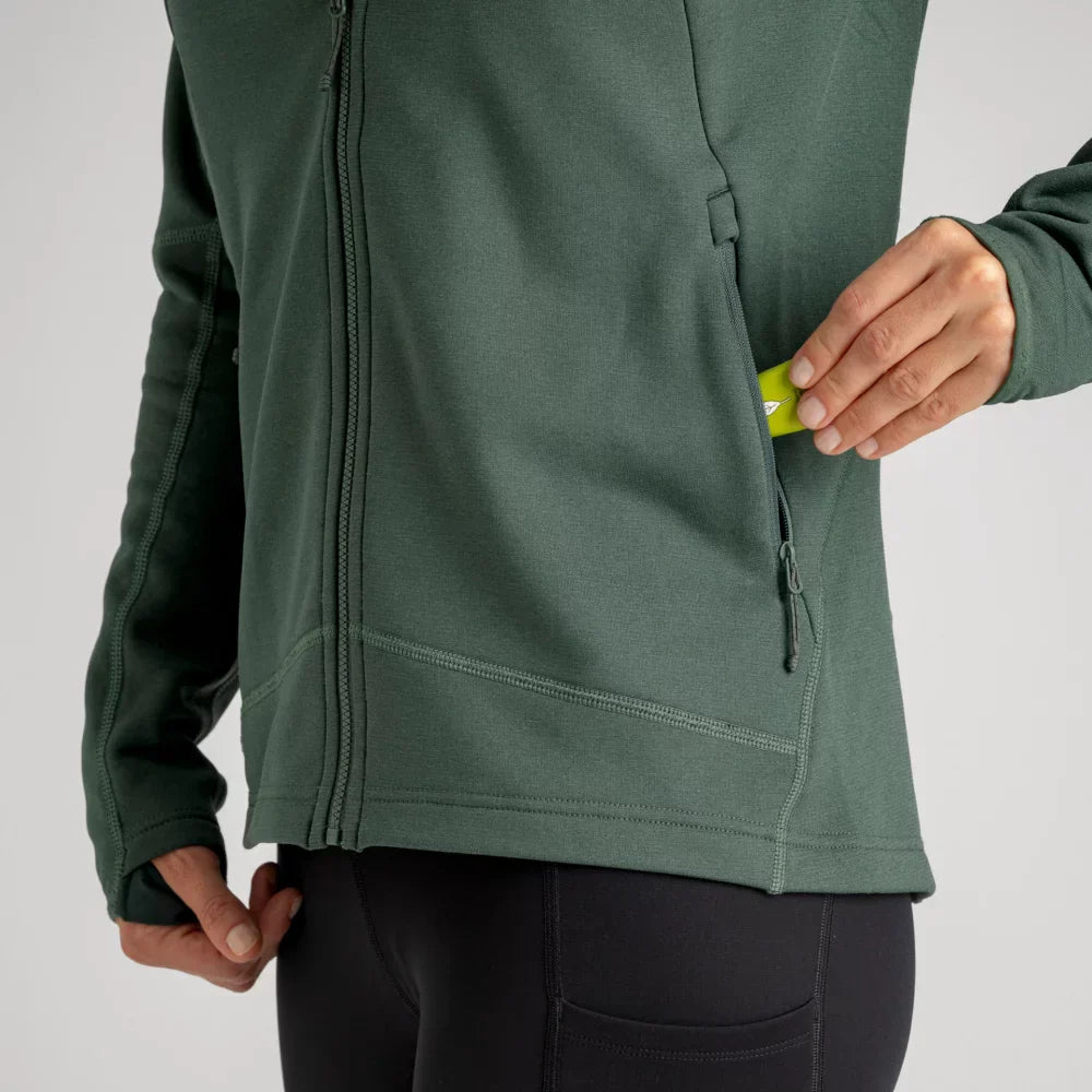 Amiko Women's Fleece Hooded Jacket