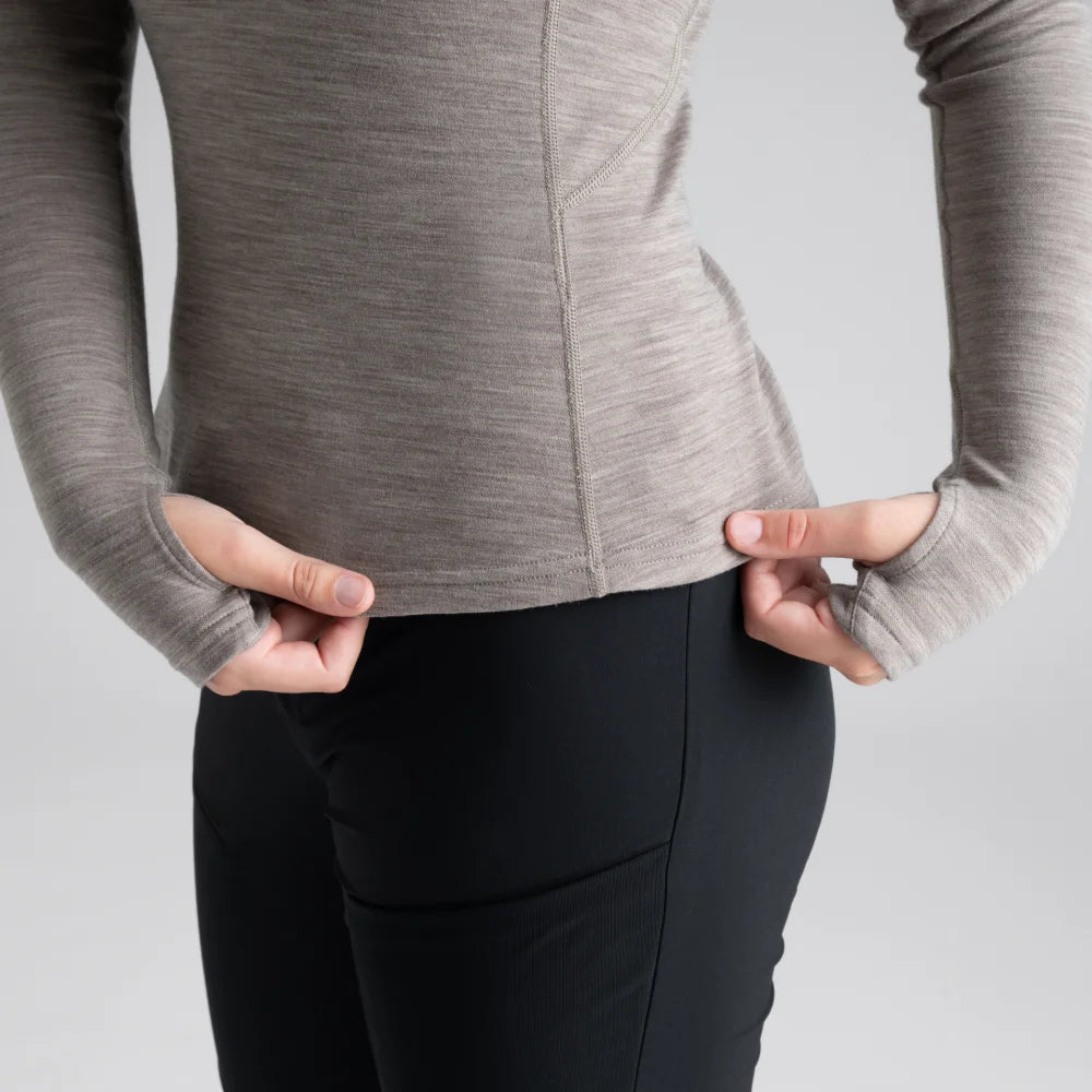 Hejma Women's Merino Zip Top