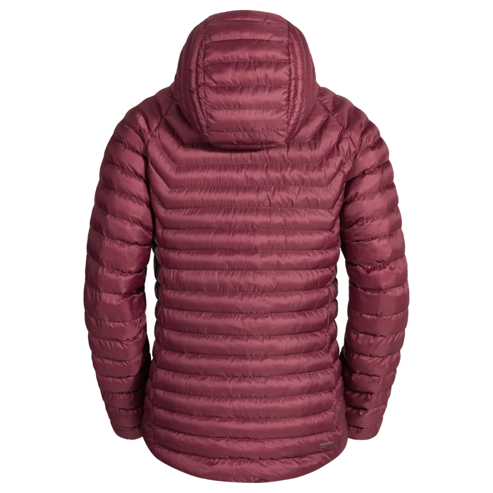 Nubaro Men's Insulated Hooded Jacket — Earth Red