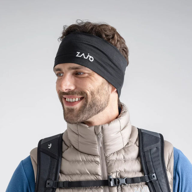 Senti Merino Headband — Dark Navy