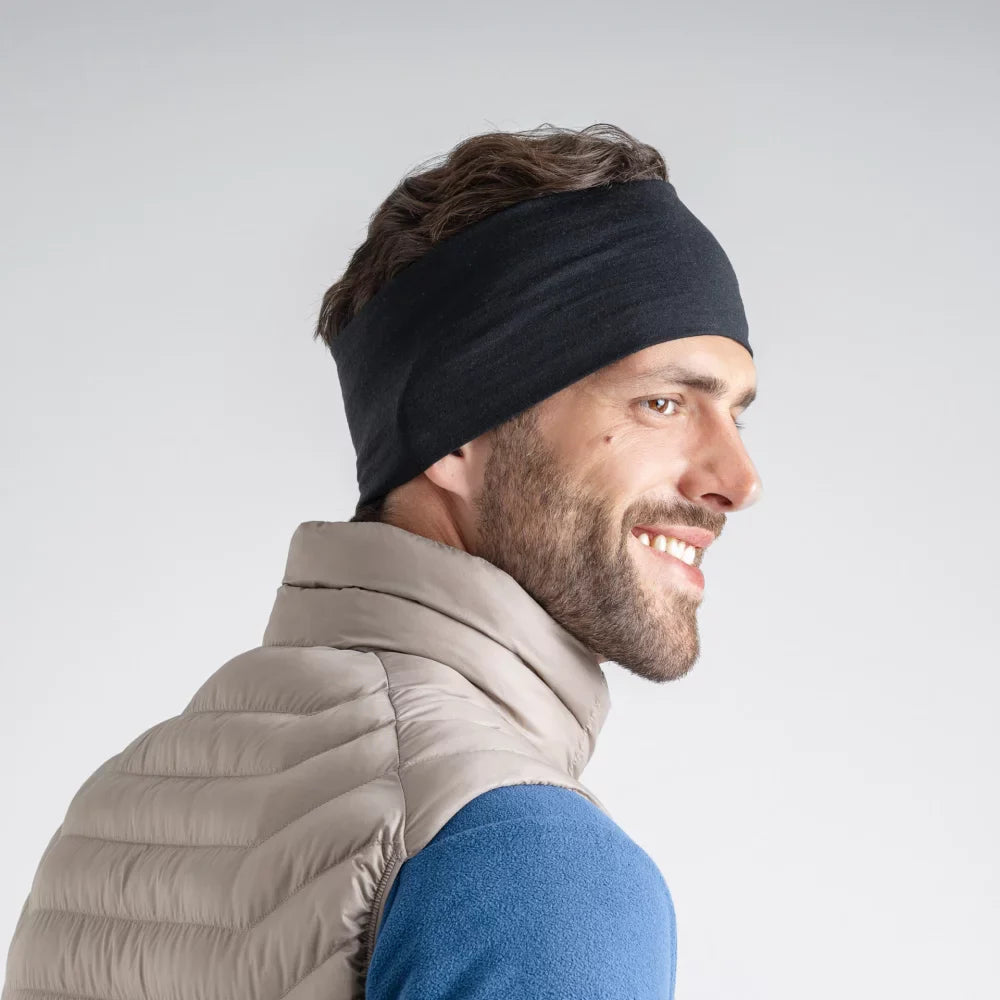 Senti Merino Headband — Lila Haze