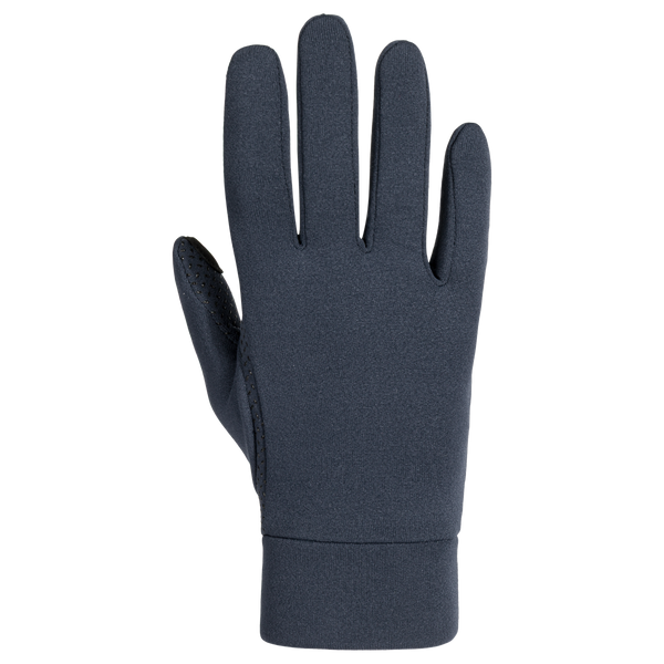 Amiko Fleece Gloves — Grey Navy