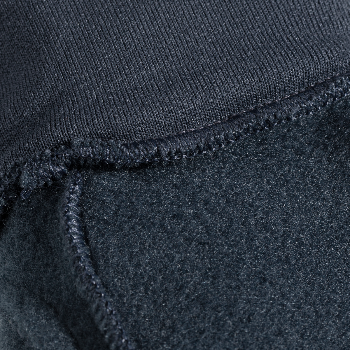 Amiko Fleece Gloves — Grey Navy