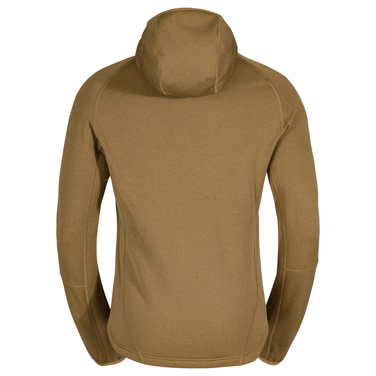 Amiko Men's Fleece Hooded Jacket — Golden Brown