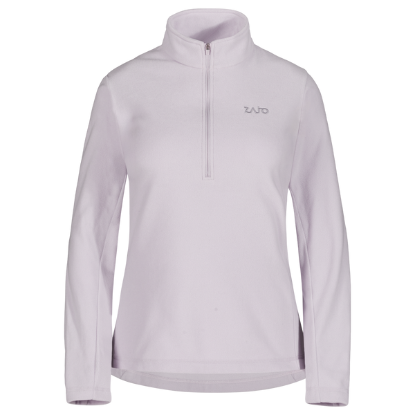 Auro Women's Fleece Zip Top — Lilac Ash