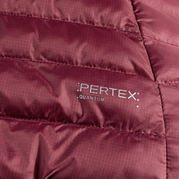 Nubaro Women's Insulated Hooded Jacket — Earth Red