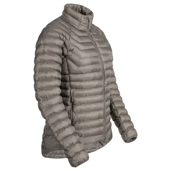 Nubaro Women's Insulated Jacket — Taupe Beige