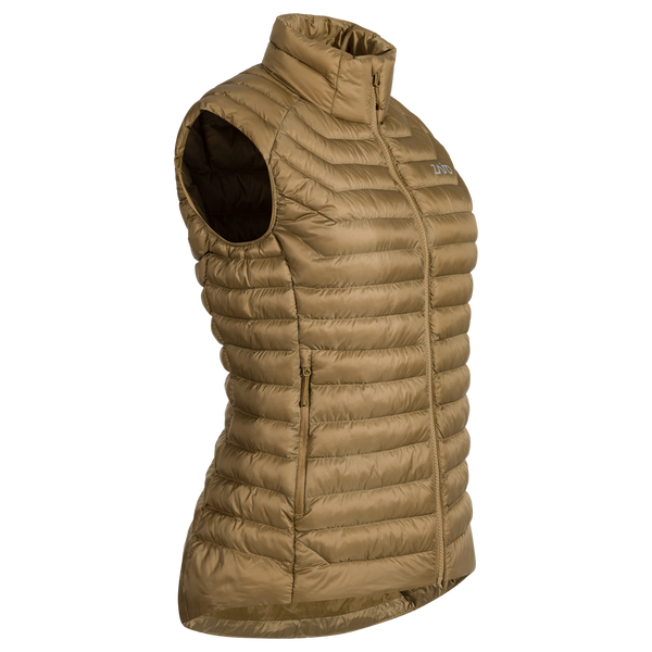 Nubaro Women's Insulated Vest — Golden Brown