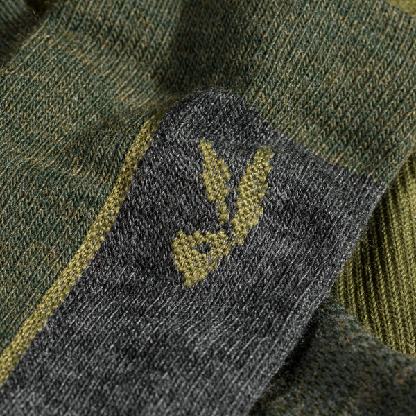 Senti Merino Mid Socks — Avocado Green