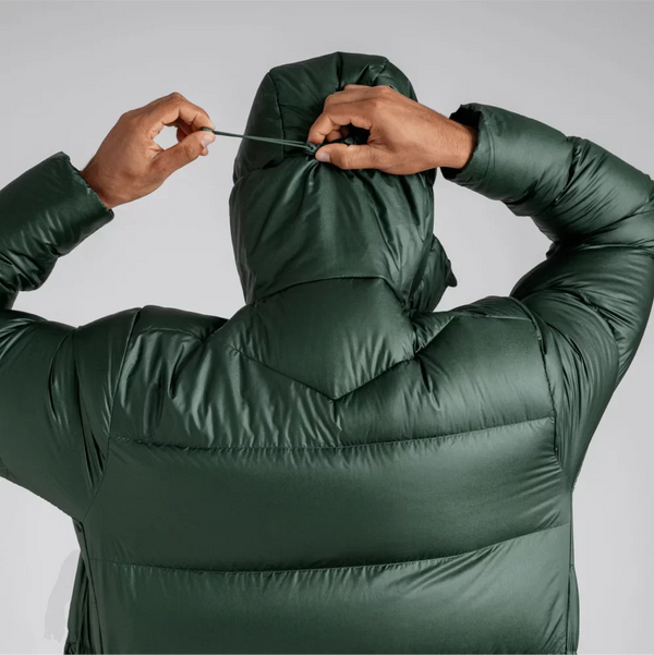 Alto Men's Winter Down Jacket — Grey Navy