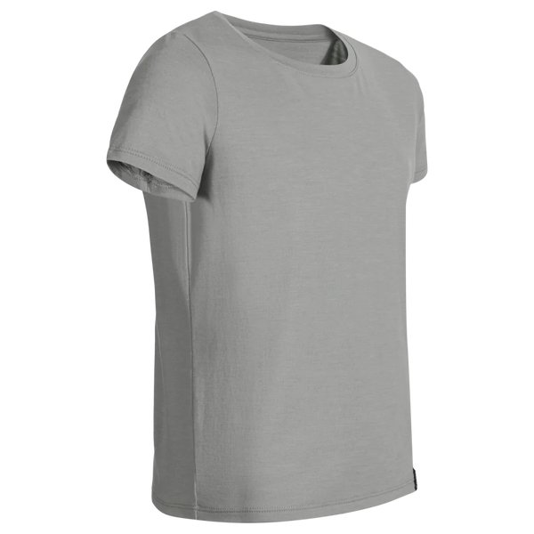Amo Kid's Merino T-shirt — Dove Grey