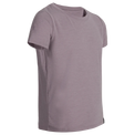 Amo Kid's Merino T-shirt — Iced Mauve