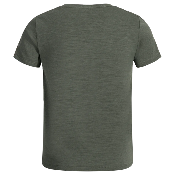Amo Kid's Merino T-shirt — Thyme Green