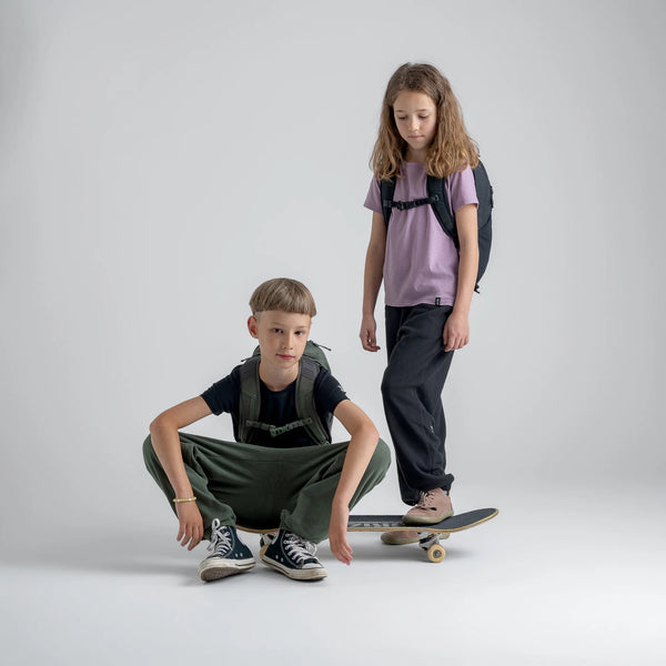 Amo Kid's Merino T-shirt — Light Rose