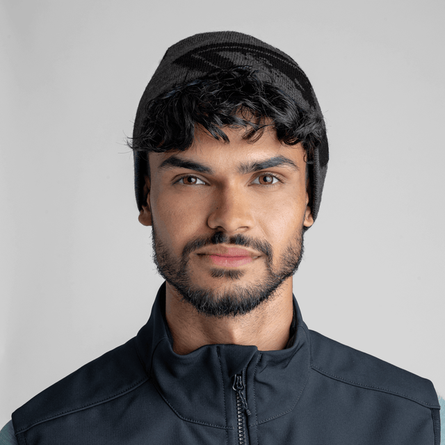 Emblemo Merino Beanie Black
