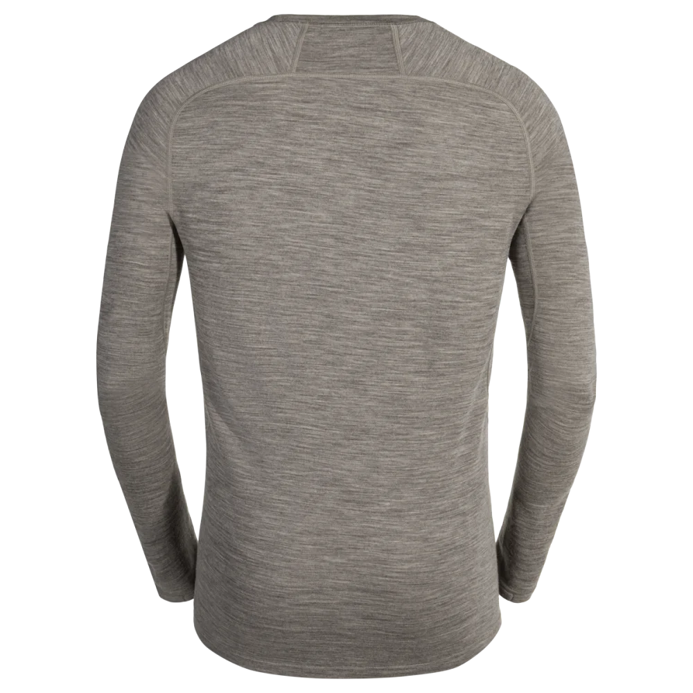 Hejma Men's Merino Longsleeve — Taupe Beige