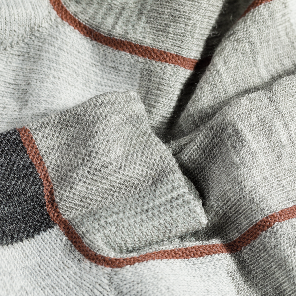 Hejma Merino Low Socks — Dove Grey