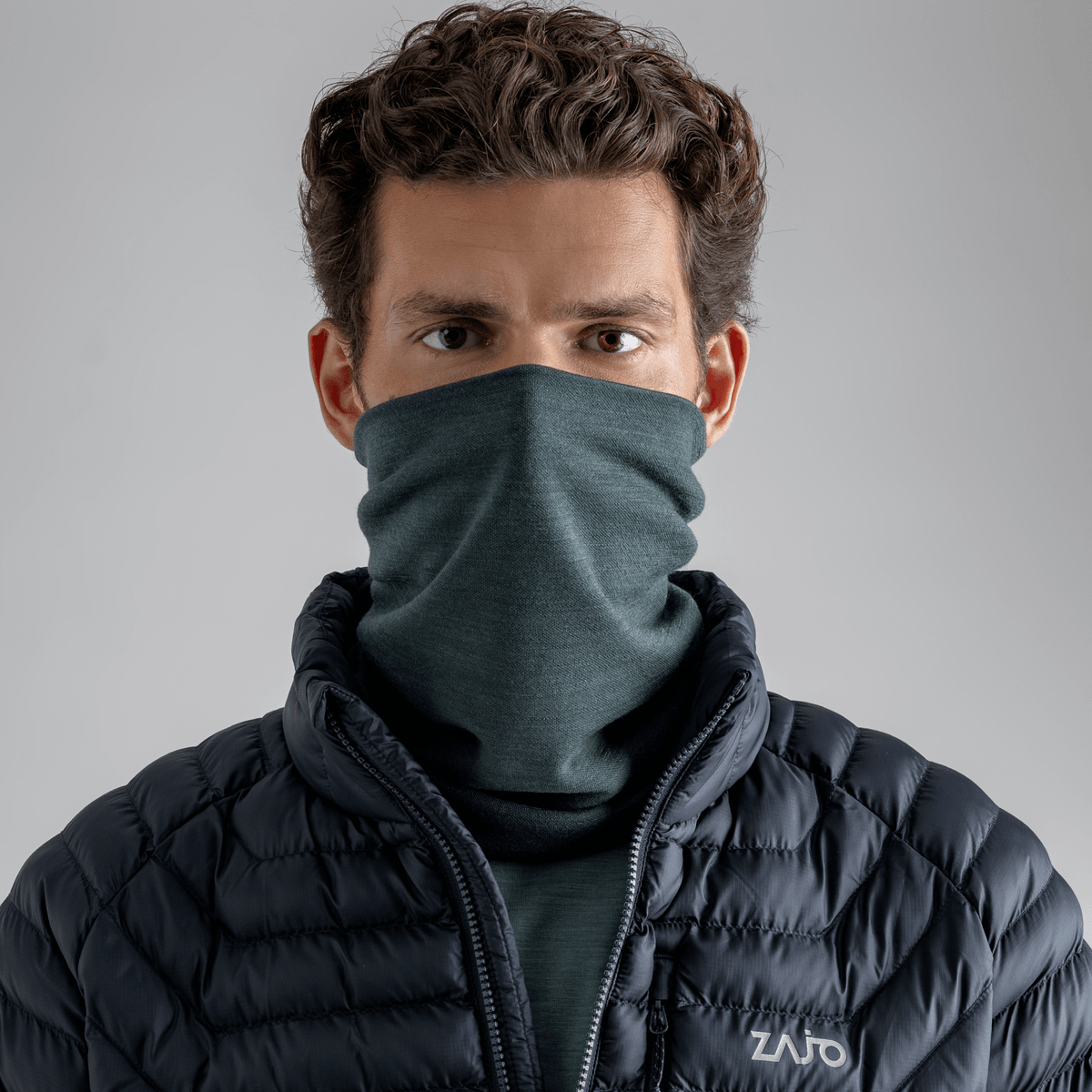 Hejma Merino Neckwarmer — Grape Mauve