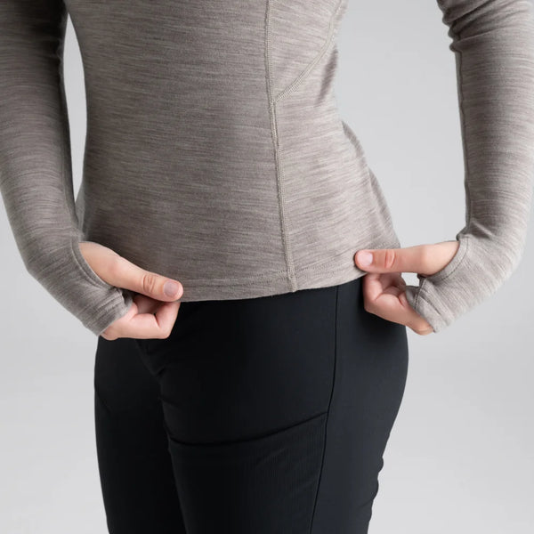 Hejma Women's Merino Zip Top