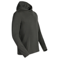 Kora Men's Merino Hoodie — Black Olive