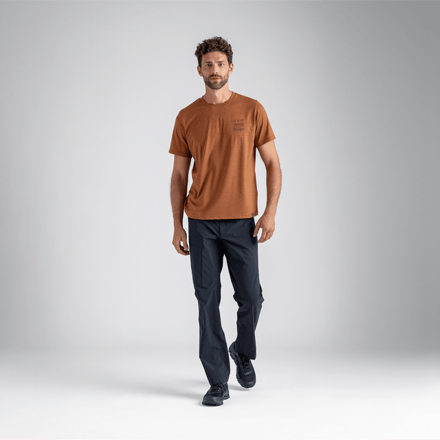 Kora Men's Merino T-shirt — Black Olive