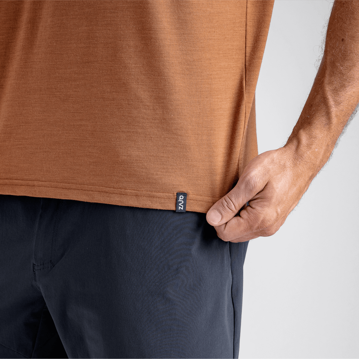 Kora Men's Merino T-shirt — Falcon Grey