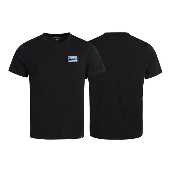 Kora Men's Merino T-shirt — Black Element