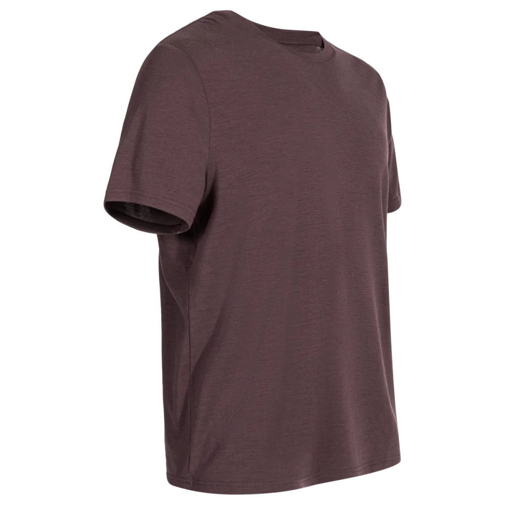 Kora Men's Merino T-shirt — Decadent Red