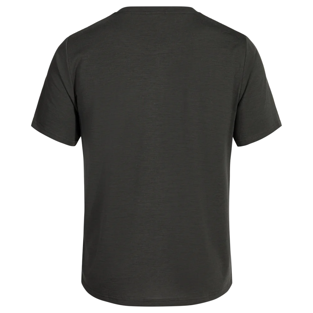 Kora Men's Merino T-shirt — Black Olive