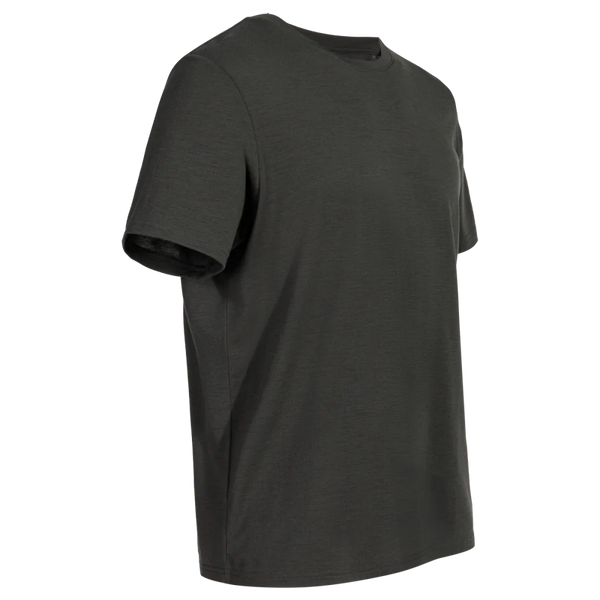 Kora Men's Merino T-shirt — Black Olive