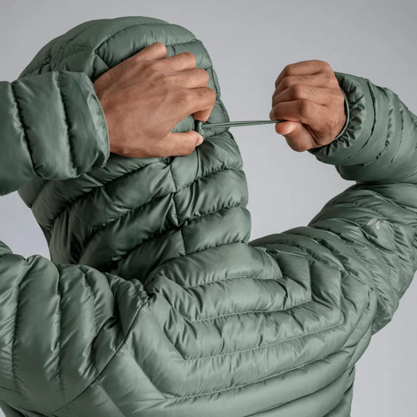 Nubaro Men's Insulated Hooded Jacket