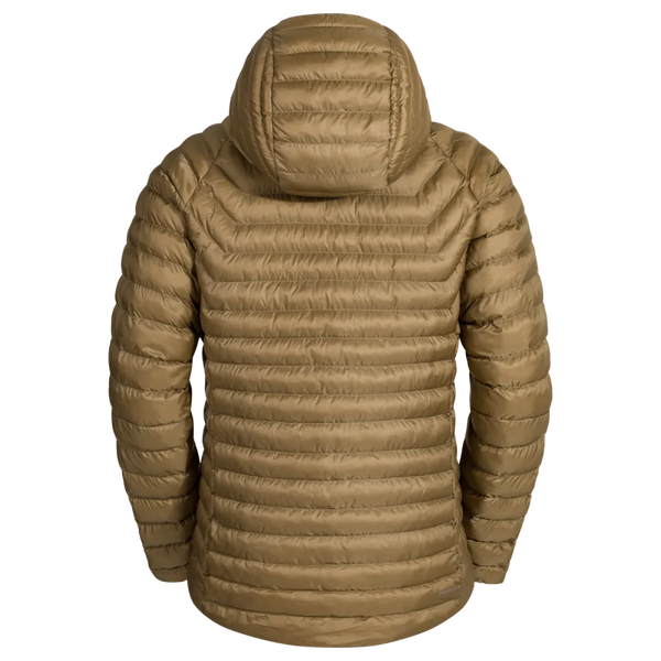 Nubaro Men's Insulated Hooded Jacket — Golden Brown