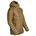 Nubaro Men's Insulated Hooded Jacket — Golden Brown