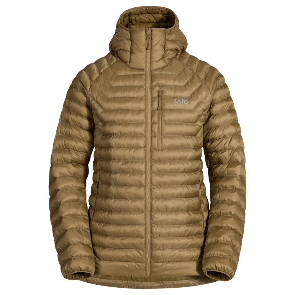 Nubaro Men's Insulated Hooded Jacket — Golden Brown