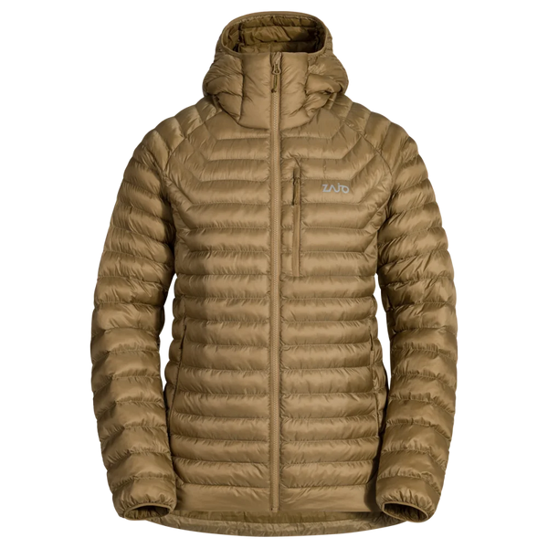 Nubaro Men's Insulated Hooded Jacket — Golden Brown