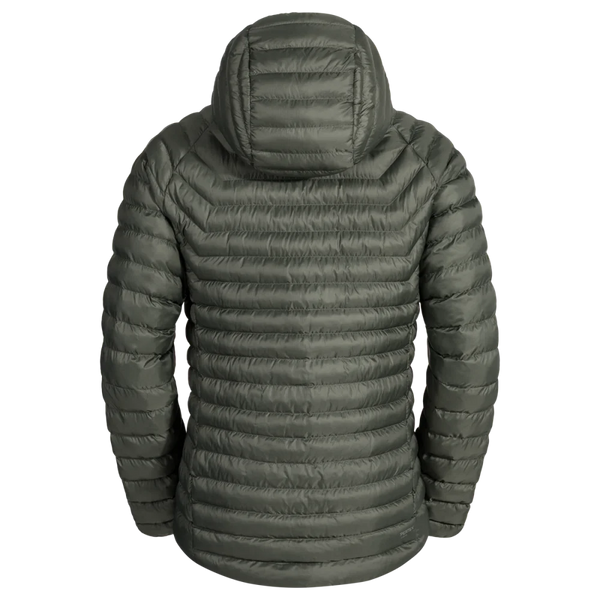 Nubaro Men's Insulated Hooded Jacket — Thyme Green
