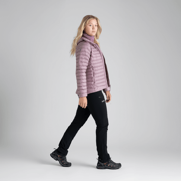 Nubaro Women's Insulated Hooded Jacket —  Lila Haze
