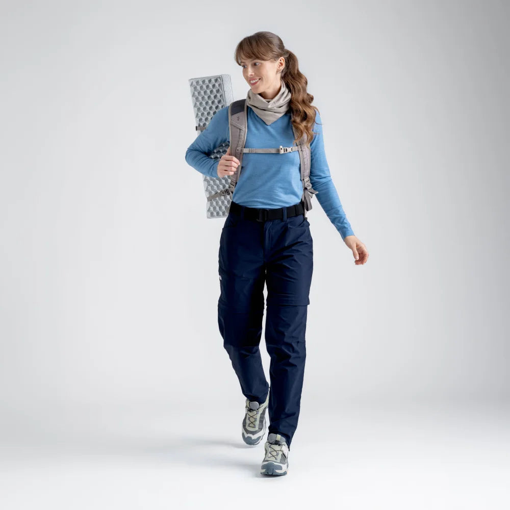 Pado Women's Zip-Off Pants — Dark Navy