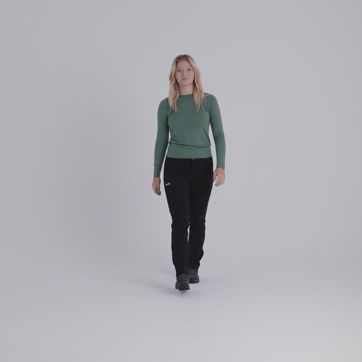 Senti Women's Merino Longsleeve — Dark Navy