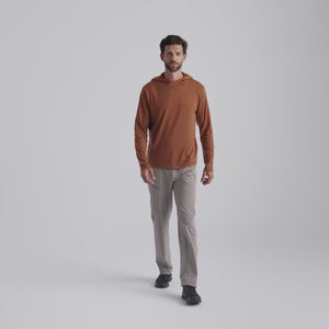Kora Men's Merino Hoodie — Blue