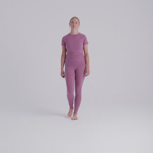 Senti Women's Merino T-shirt — Dove Grey