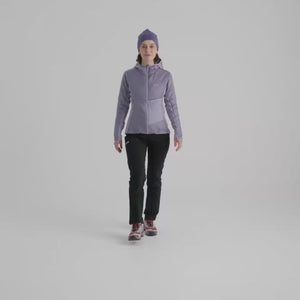 Spiro Women's Insulated Hybrid Jacket — Dove Grey