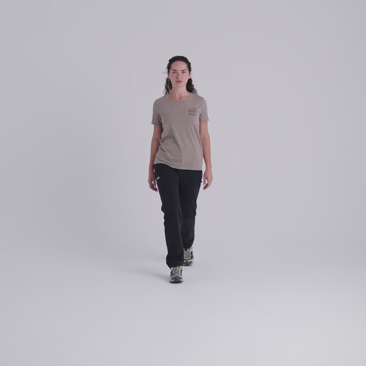 Kora Women's Merino T-shirt — Black