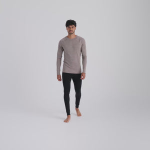 Hejma Men's Merino Longsleeve — Black