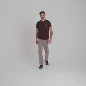Arbo Men's Organic Cotton T-shirt — Dark Navy Air