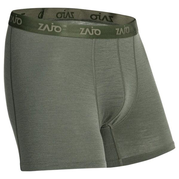 Senti Men's Merino Boxer Briefs — Thyme Green
