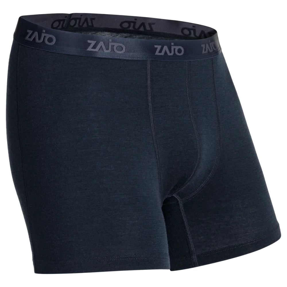 Senti Men's Merino Boxer Briefs — Dark Navy
