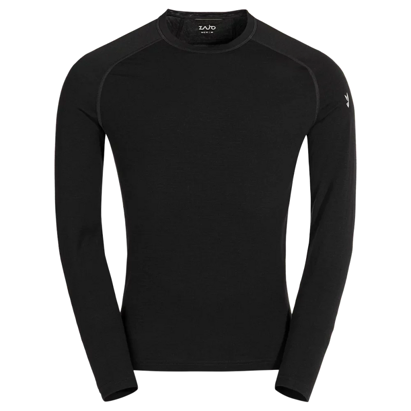 Senti Men's Merino Longsleeve — Black