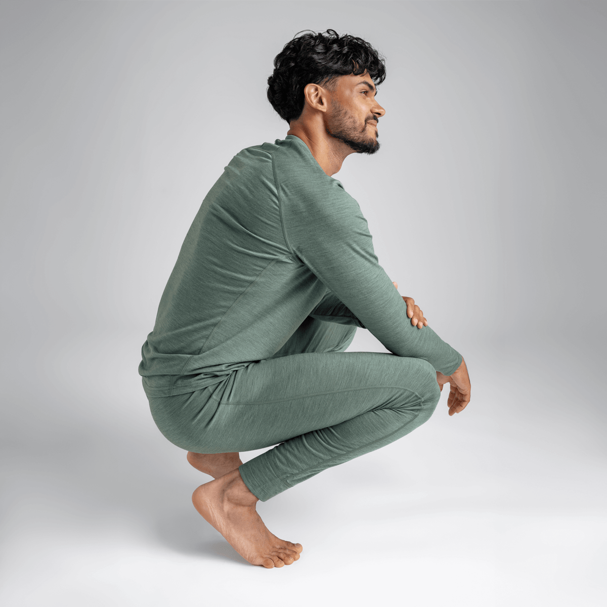 Senti Men's Merino Pants — Dark Navy